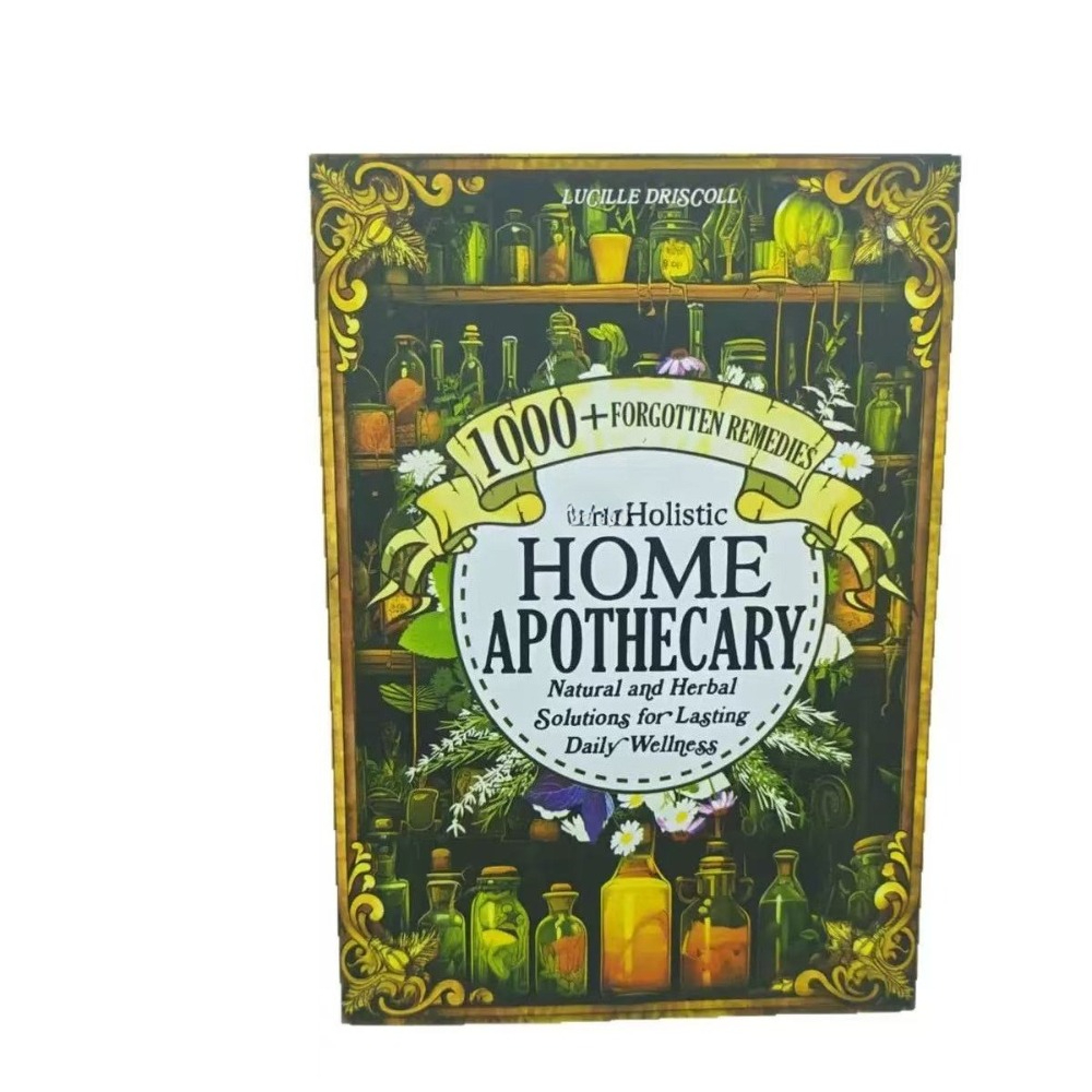 Herbal Wellness Book - หนังสือสุขภาพสมุนไพรธรรมชาติ คู่มือการรักษาด้วยพืชสำหรับชีวิตประจำวัน หนังสืออ่านเพื่อดูแลสุขภาพตนเองสำหรับผู้ใหญ่