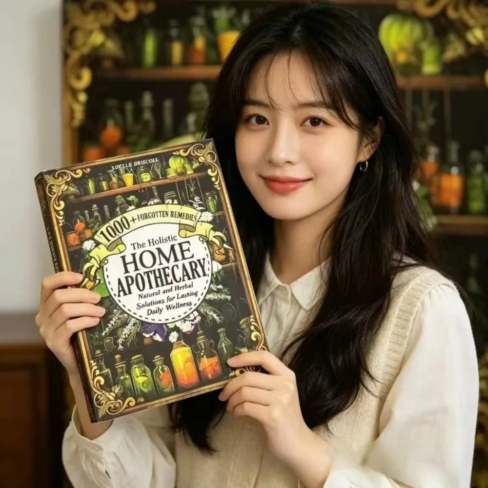 Herbal Wellness Book - คู่มือสุขภาพสมุนไพรธรรมชาติ: 1000+ วิธีรักษาที่ถูกลืมหายไปจาก Holistic Home Apothecary