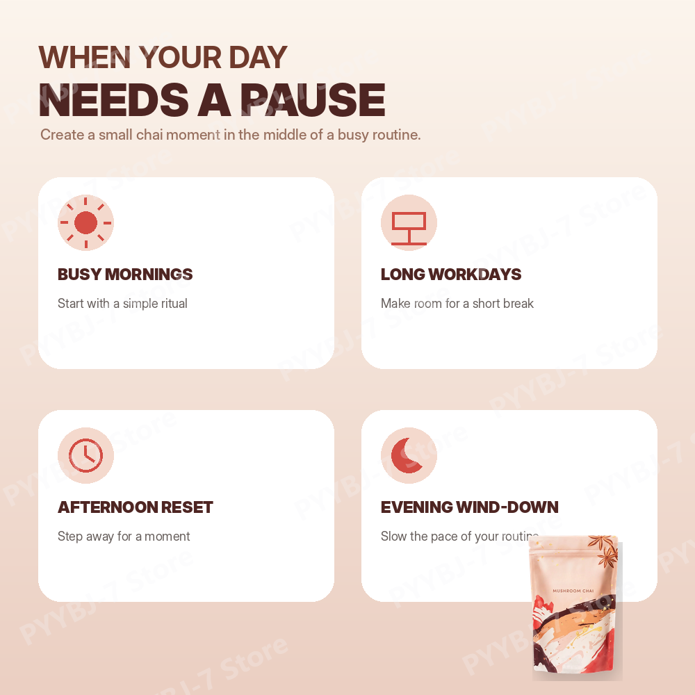 ชาสมุนไพรเห็ดชัย ผสมเครื่องเทศ - Ayurvedic & Herbal Wellness Kits บทวิจารณ์และราคา