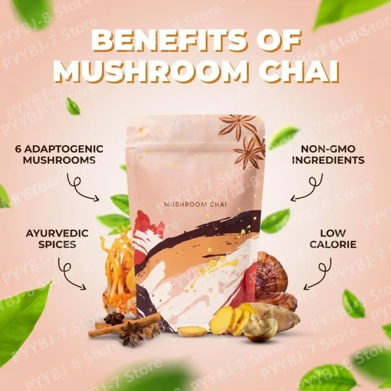 ชาสมุนไพรเห็ดชัย ผสมเครื่องเทศ - Ayurvedic & Herbal Wellness Kits บทวิจารณ์และราคา