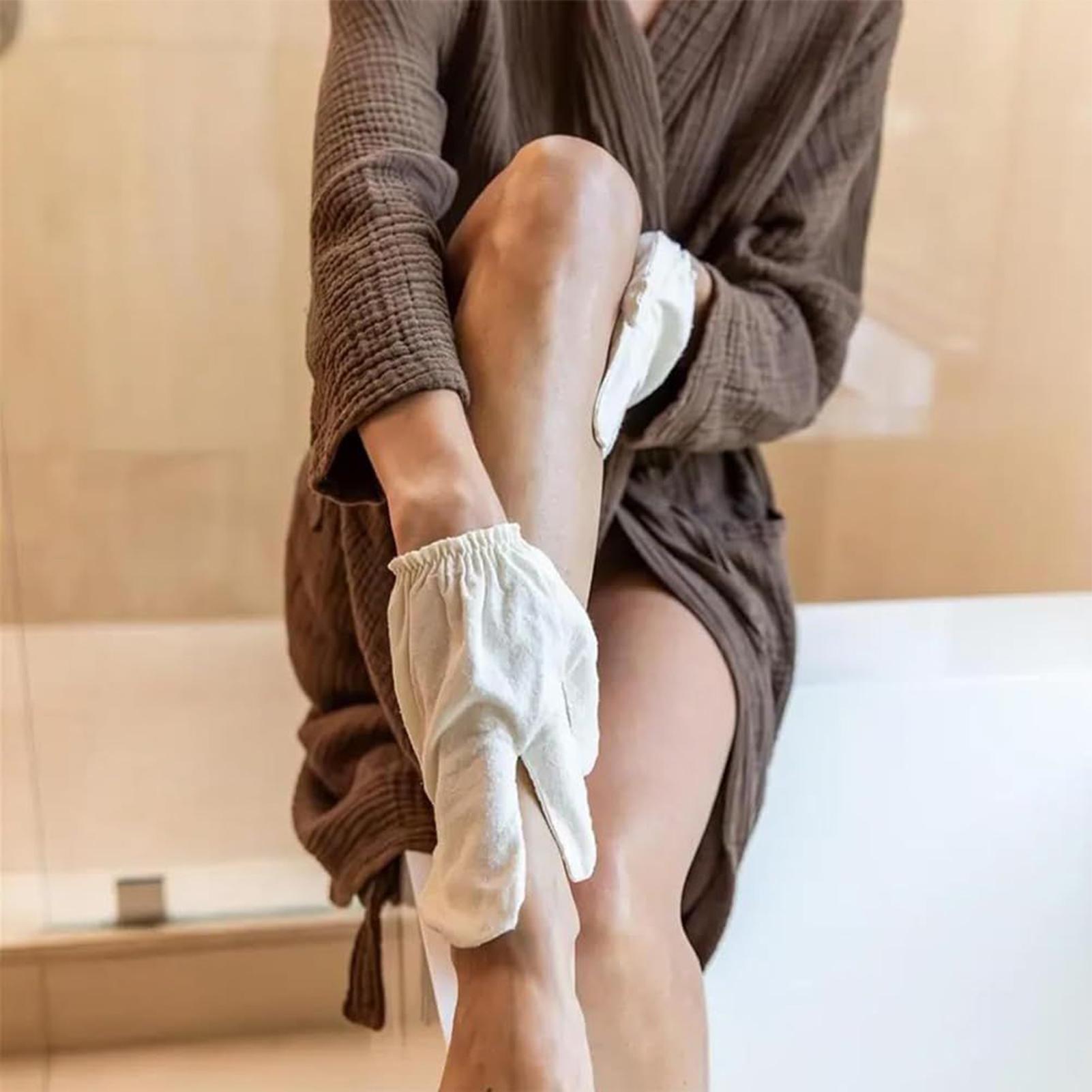 ถุงมือการ์ชานา ถุงมือนวดผ้าไหม - Ayurvedic & Herbal Wellness Kits บทวิจารณ์และราคา