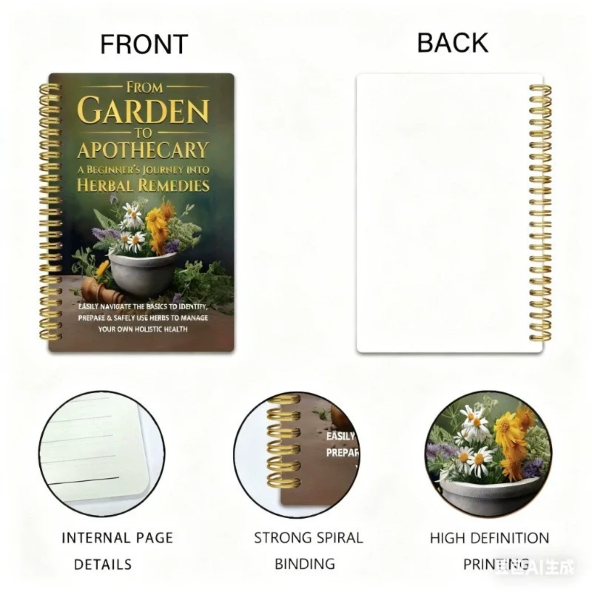 จากสวนไปสู่ร้านขายยา: การเดินท - Herbal Wellness Book บทวิจารณ์และราคา
